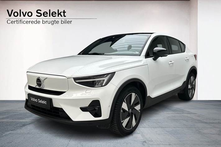 Hvid Volvo C40 fra 2023
