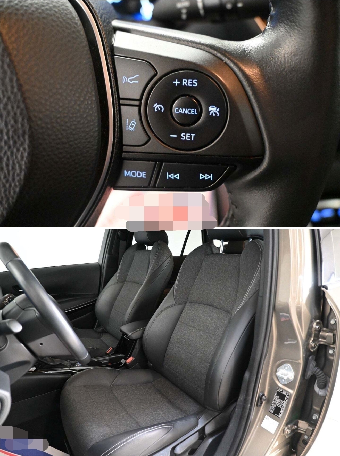 Grøn Toyota Corolla fra 2021