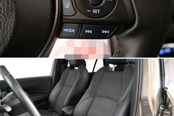 Grøn Toyota Corolla fra 2021