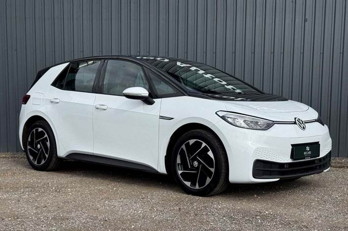 Hvid VW ID.3 fra 2023