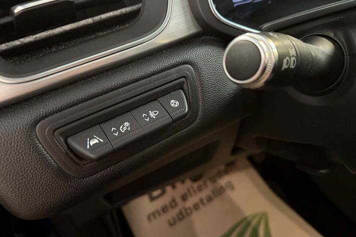 Blå Renault Captur fra 2020