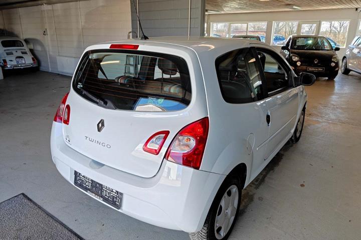 Gul Renault Twingo fra 2013