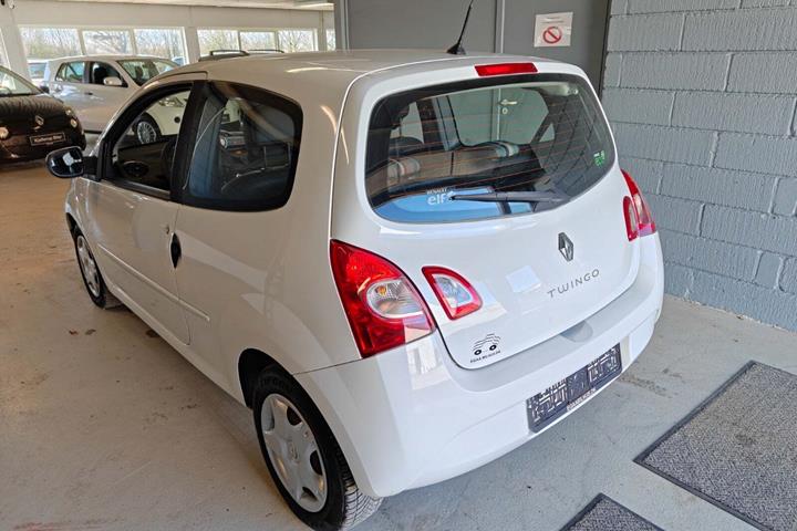 Gul Renault Twingo fra 2013