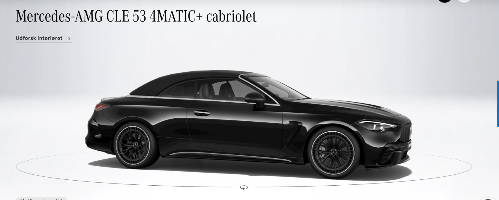 Mercedes CLE53 3,0 AMG Cabriolet aut. 4Matic+