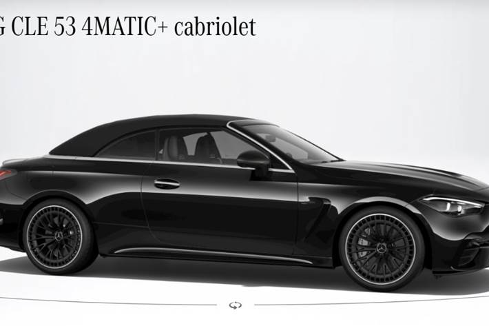 Sort Mercedes CLE53 fra 2024