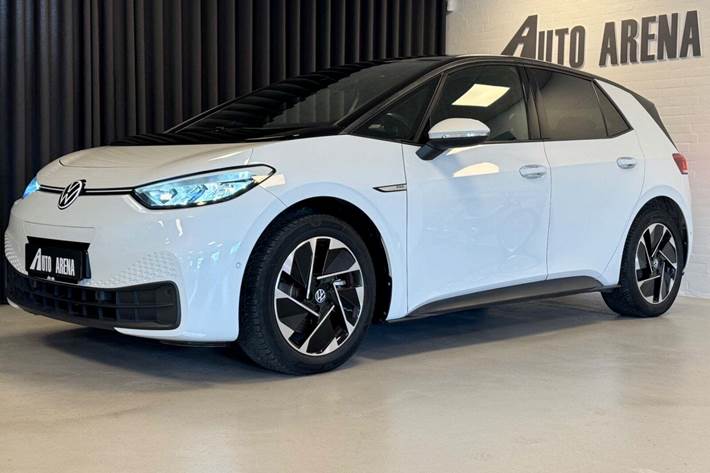 Hvid VW ID.3 fra 2022