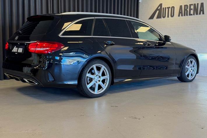 Sort Mercedes C220 d fra 2017