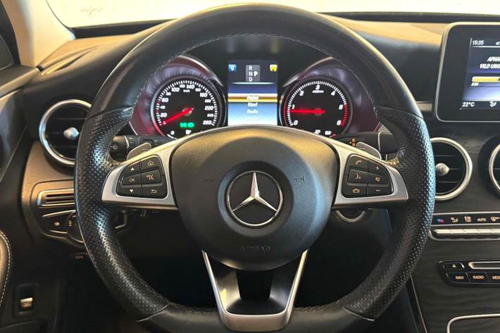 Sort Mercedes C220 d fra 2018
