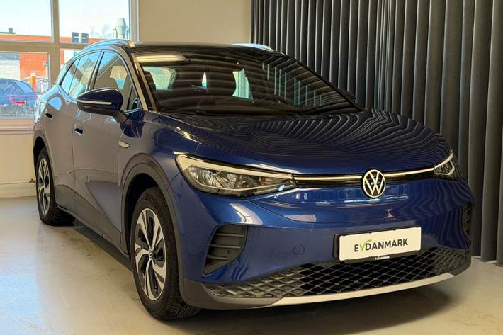 Blå VW ID.4 fra 2022