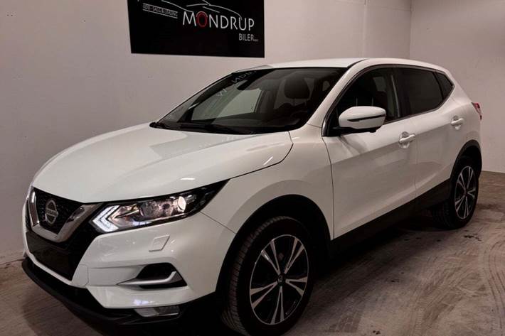 Hvid Nissan Qashqai fra 2020