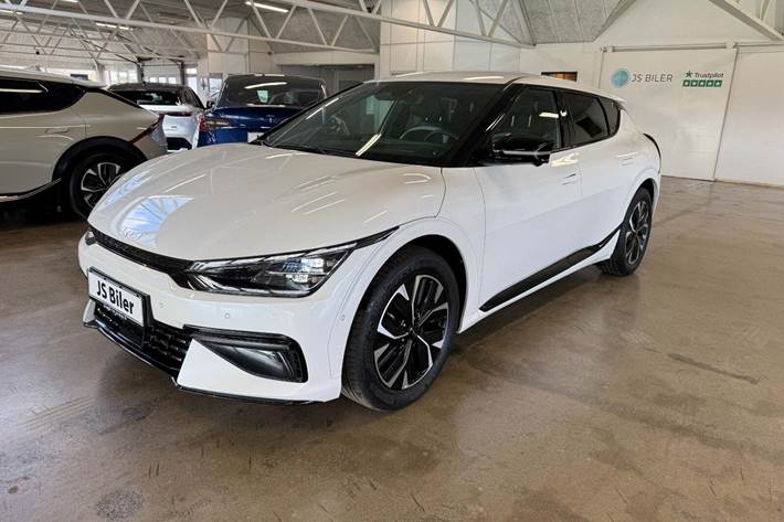 Hvid Kia EV6 fra 2024