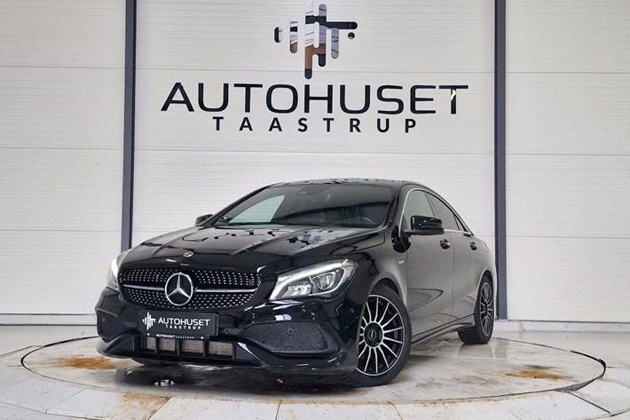 Sort Mercedes CLA200 fra 2018