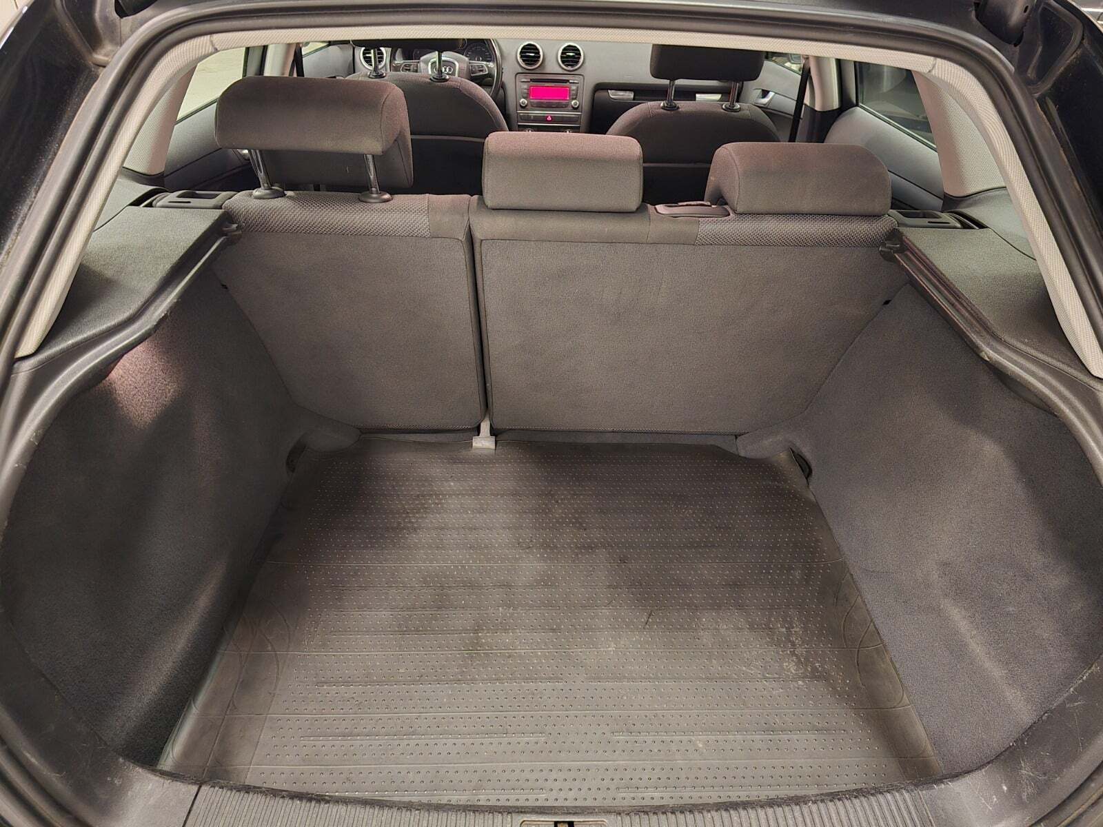 Sort Audi A3 fra 2011