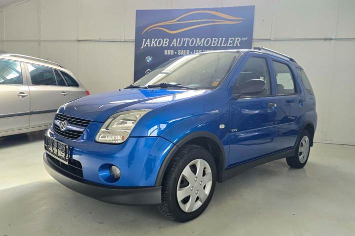 Blå Suzuki Ignis fra 2007