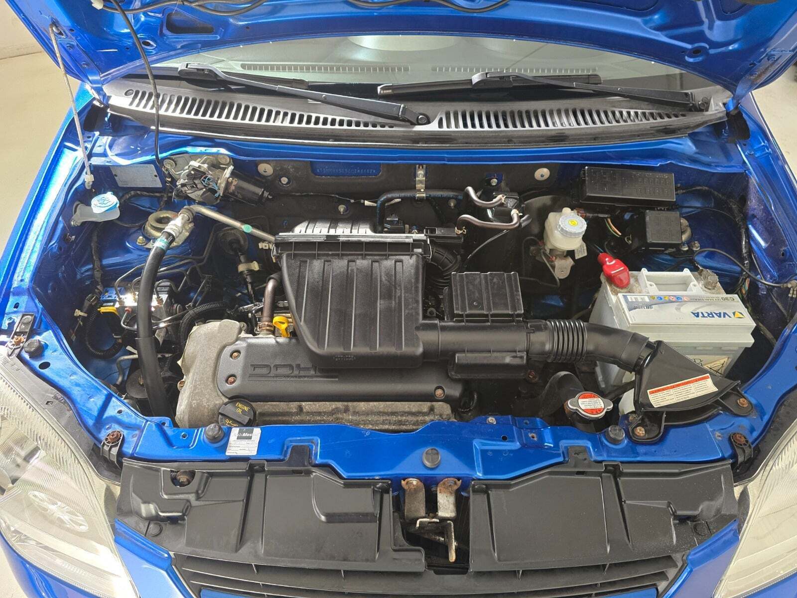 Blå Suzuki Ignis fra 2007