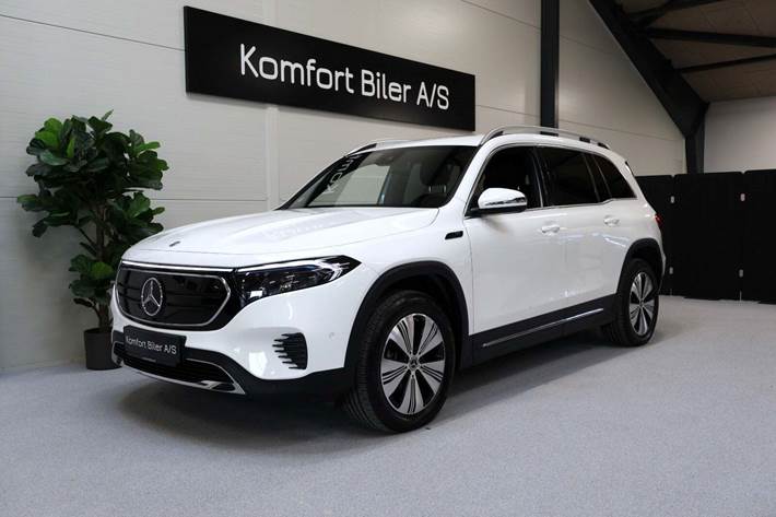Hvid Mercedes EQB300 fra 2022
