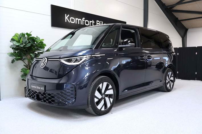 Blå VW ID.Buzz fra 2023