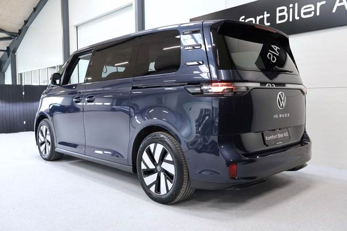 Blå VW ID.Buzz fra 2023