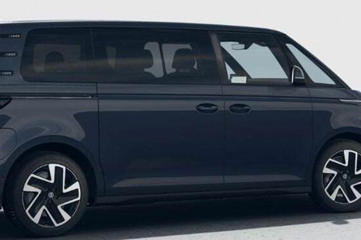 Blå VW ID.Buzz fra 2026