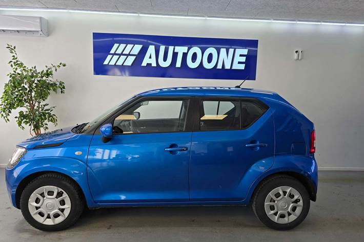 Blå Suzuki Ignis fra 2018
