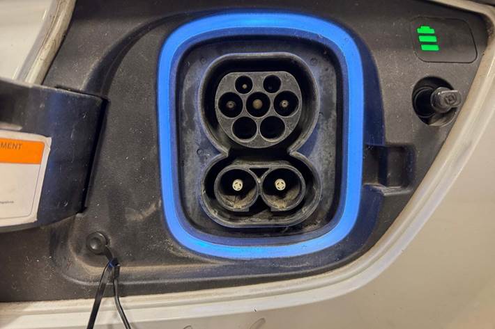 Hvid Hyundai Kona fra 2019