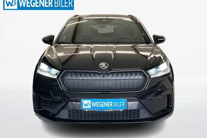 Sort Skoda Enyaq fra 2024
