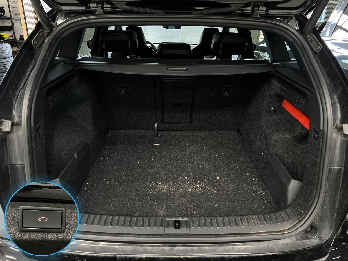 Sort Skoda Enyaq fra 2024