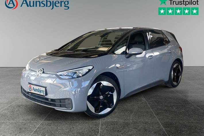 Grå VW ID.3 fra 2023