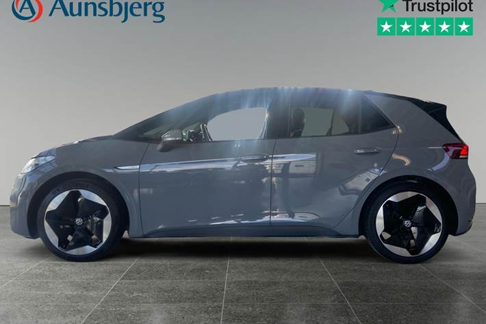 Grå VW ID.3 fra 2023