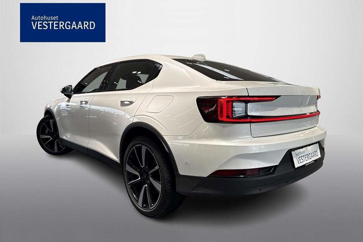 Hvid Polestar 2 fra 2023