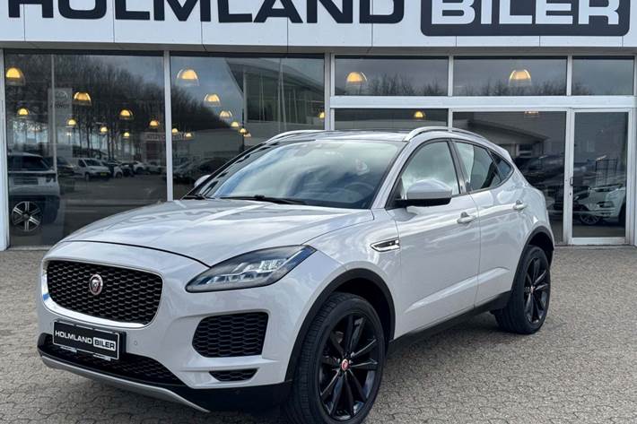 Grå Jaguar E-Pace fra 2018