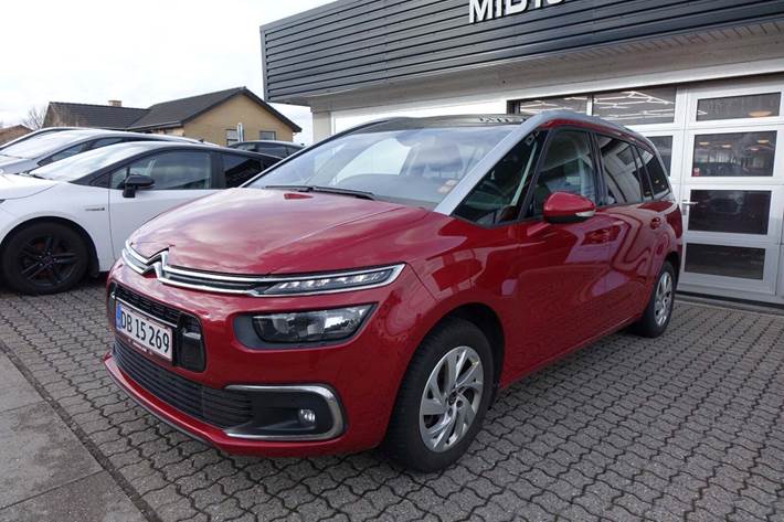 Rød Citroën Grand C4 SpaceTourer fra 2019