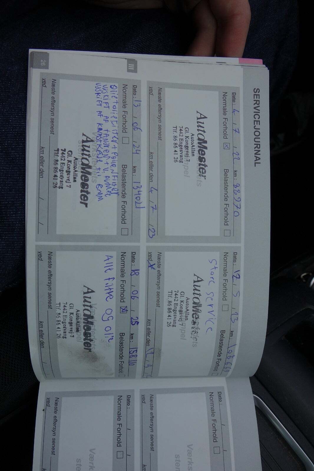 Rød Citroën Grand C4 SpaceTourer fra 2019