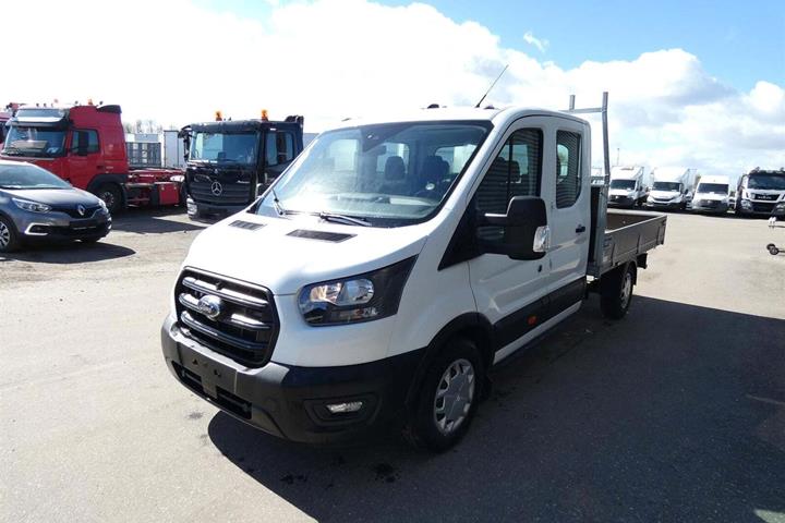 Hvid Ford Transit 350 L3 Chassis fra 2025