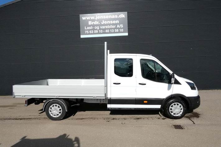 Hvid Ford Transit 350 L3 Chassis fra 2025