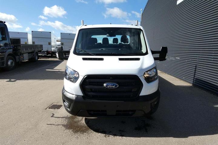 Hvid Ford Transit 350 L3 Chassis fra 2025