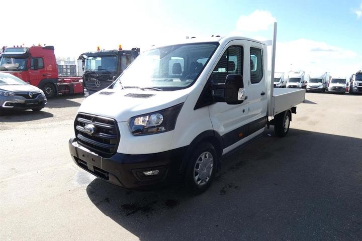 Hvid Ford Transit 350 L3 Chassis fra 2025