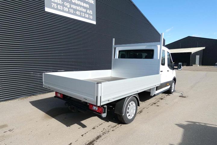Hvid Ford Transit 350 L3 Chassis fra 2025