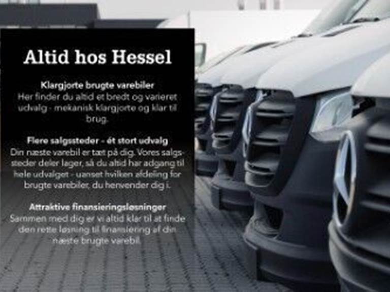 Mercedes Sprinter 317 2,0 CDi A2 Kassevogn aut. RWD