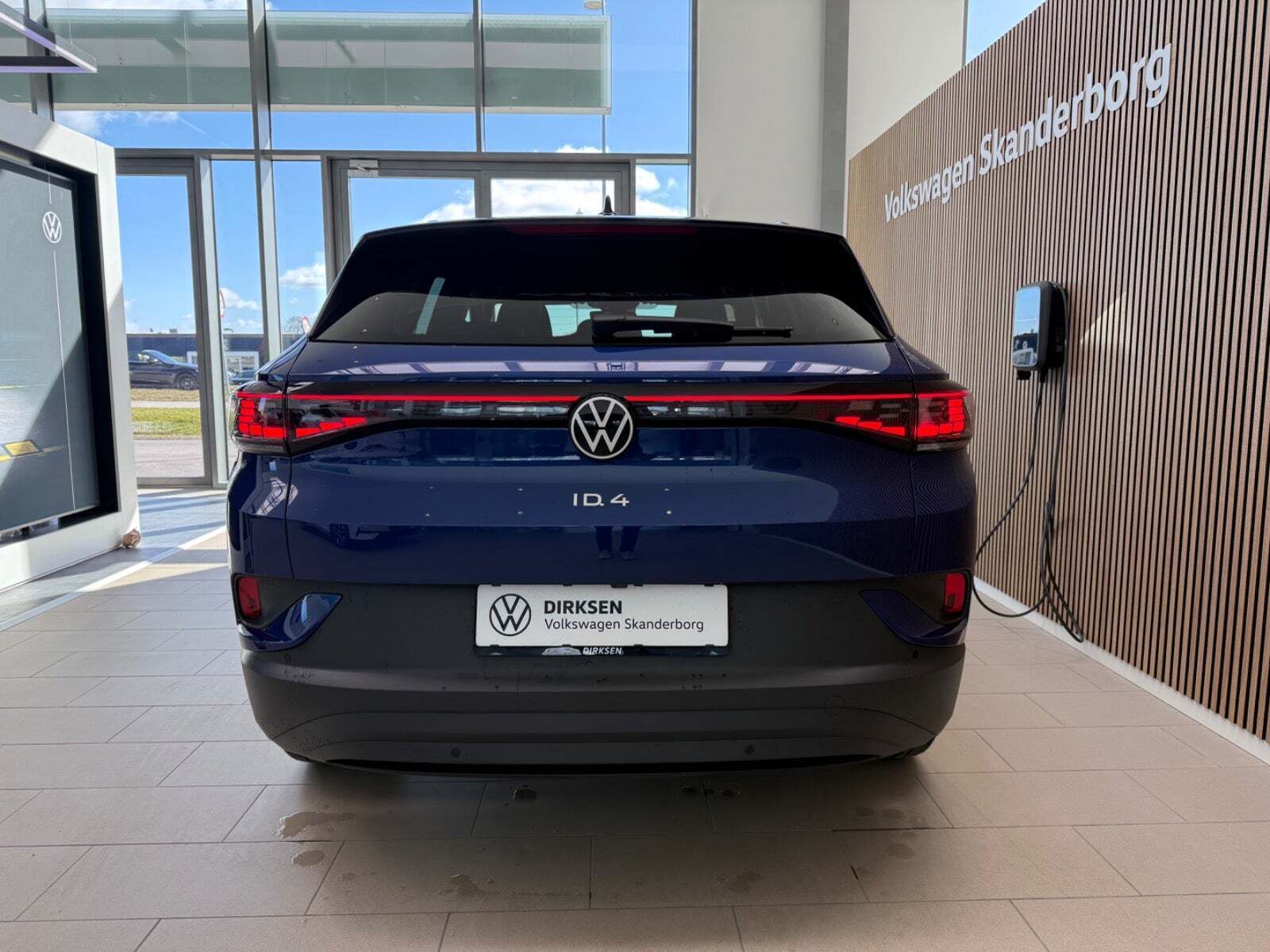 Blå VW ID.4 fra 2025