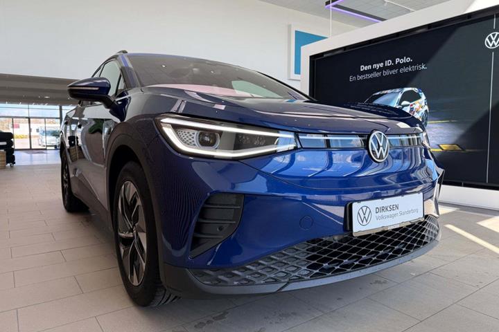 Blå VW ID.4 fra 2025