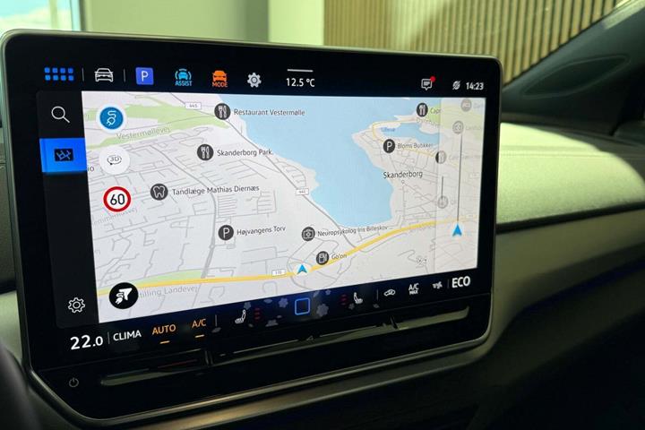 Blå VW ID.4 fra 2025