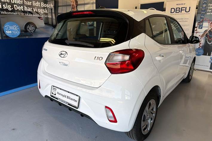 Hvid Hyundai i10 fra 2020