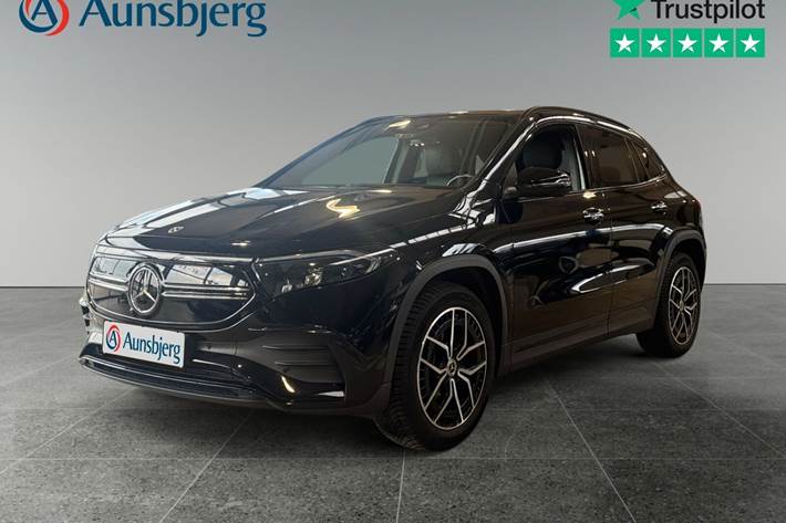 Sort Mercedes EQA250 fra 2021