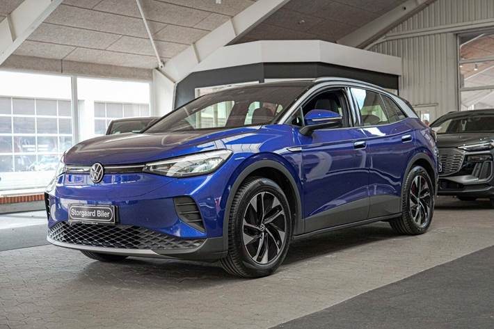 Blå VW ID.4 fra 2022