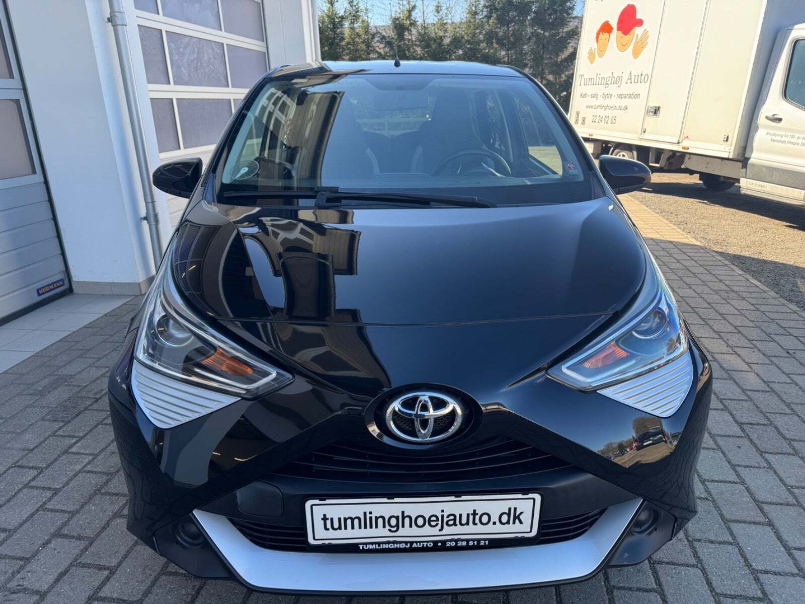 Sort Toyota Aygo fra 2018