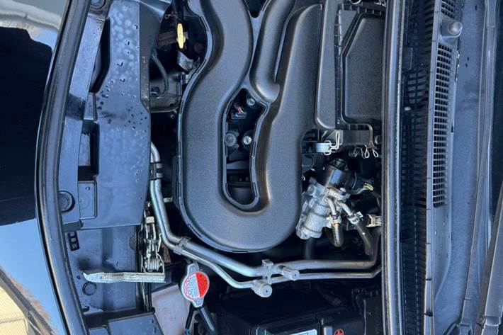 Sort Toyota Aygo fra 2018