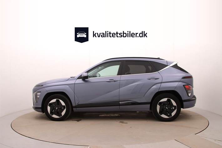 Blå Hyundai Kona fra 2024