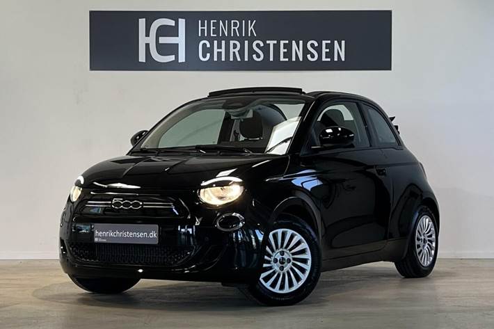 Sort Fiat 500e fra 2023