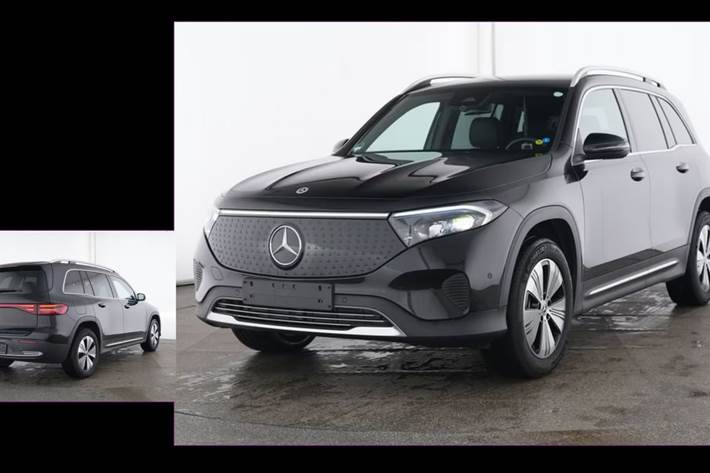 Sort Mercedes EQB250+ fra 2024